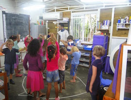 Children from Martin â€˜Ecolâ€™ette show that drama transcends all languages