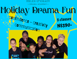 Amazing holiday drama programme in Swakopmund and Walvis Bay